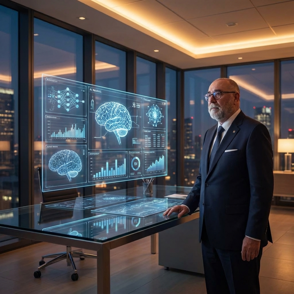 Vincenzo Ricciardi in Ufficio